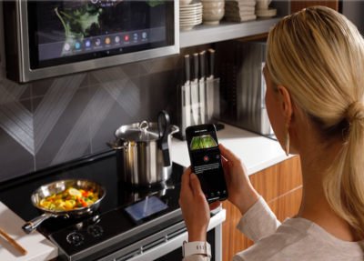 smart appliance controlled by phone