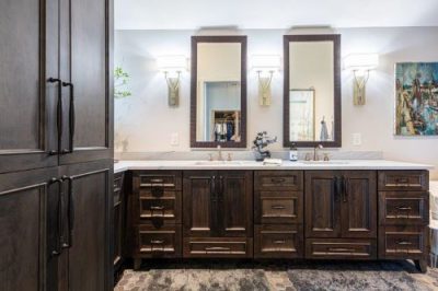 Brighton Cabinetry Cherry Bathroom