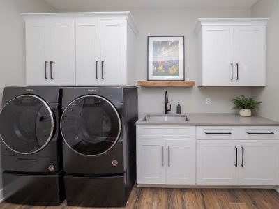 Brighton Cabinetry Maple Laundry Room