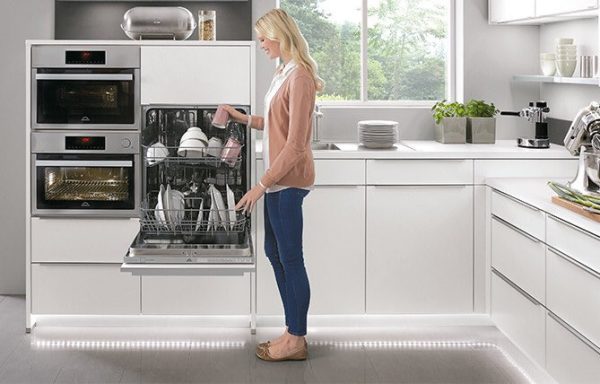 raised height dishwasher