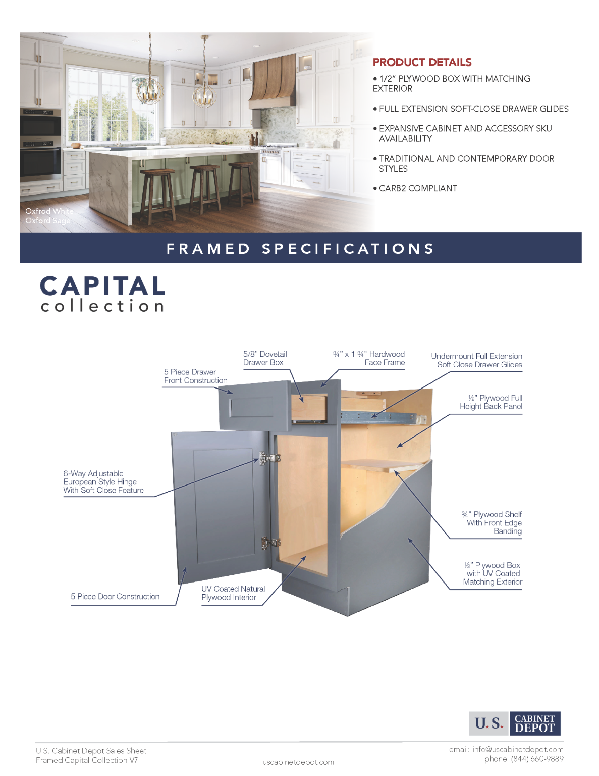 US Cabinet Depot Construction Specifications